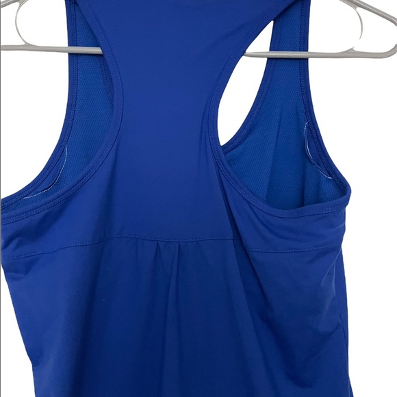 Athleta Womens tinker top racer back tie waist size medium tank top. Exercise - Picture 7 of 9